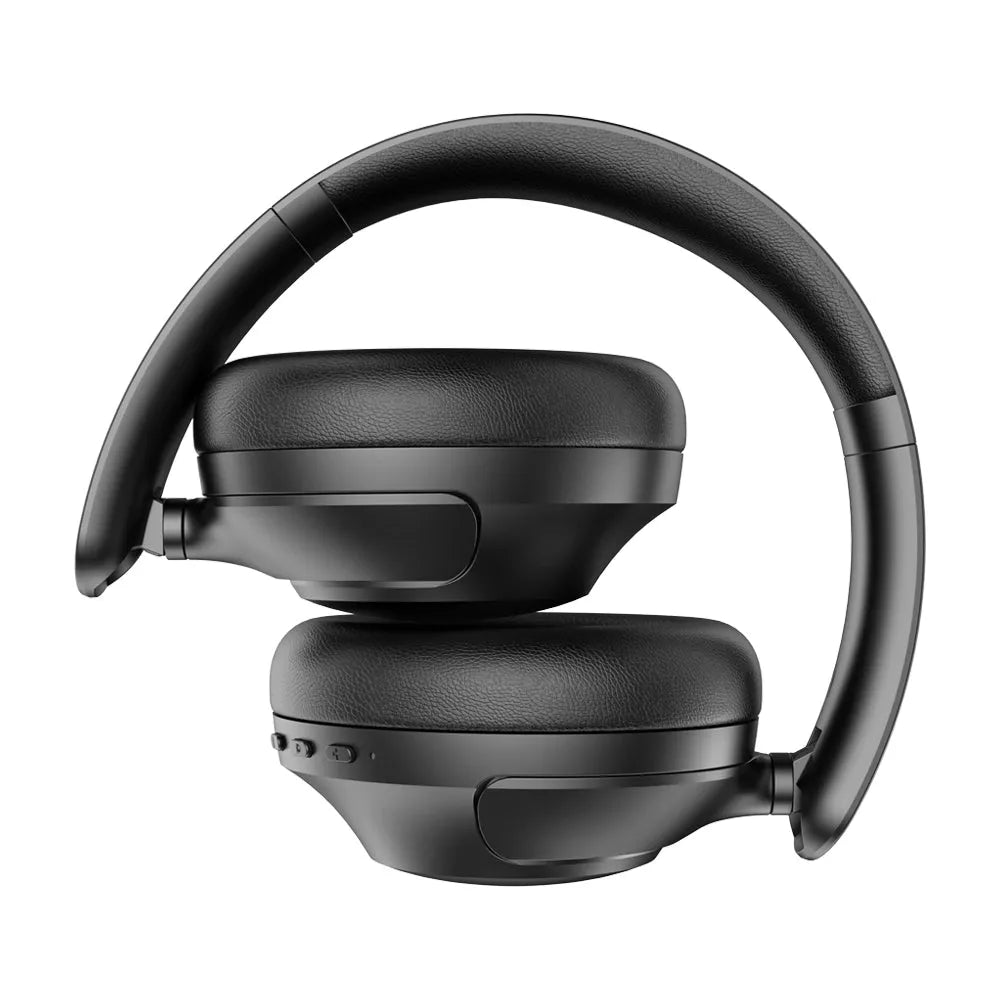 Foldable Over-Ear Wireless Headphones with Hybrid ANC