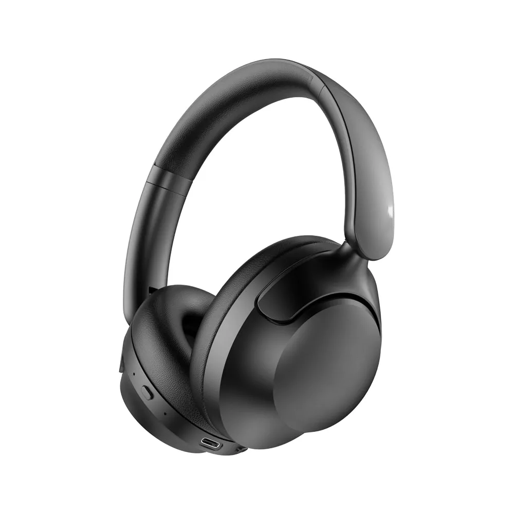 Foldable Over-Ear Wireless Headphones with Hybrid ANC