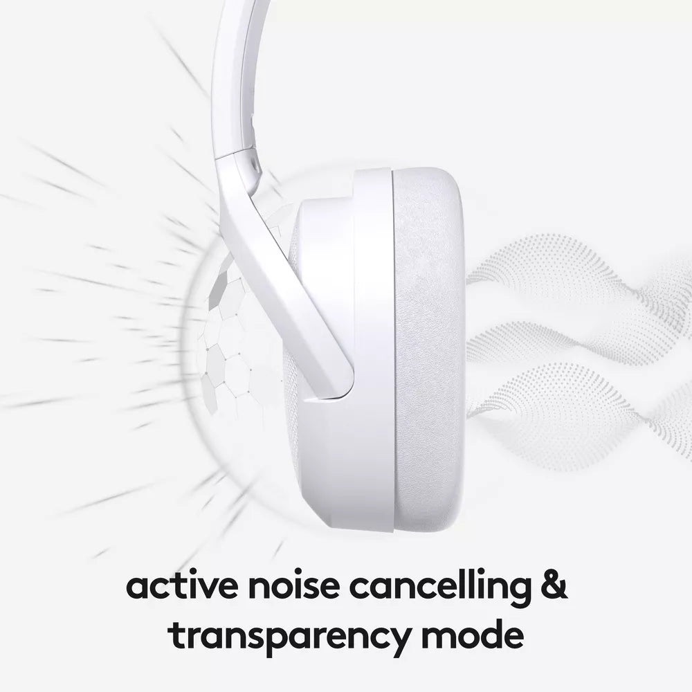 Wireless Over-Ear Headphones with Active Noise Cancellation