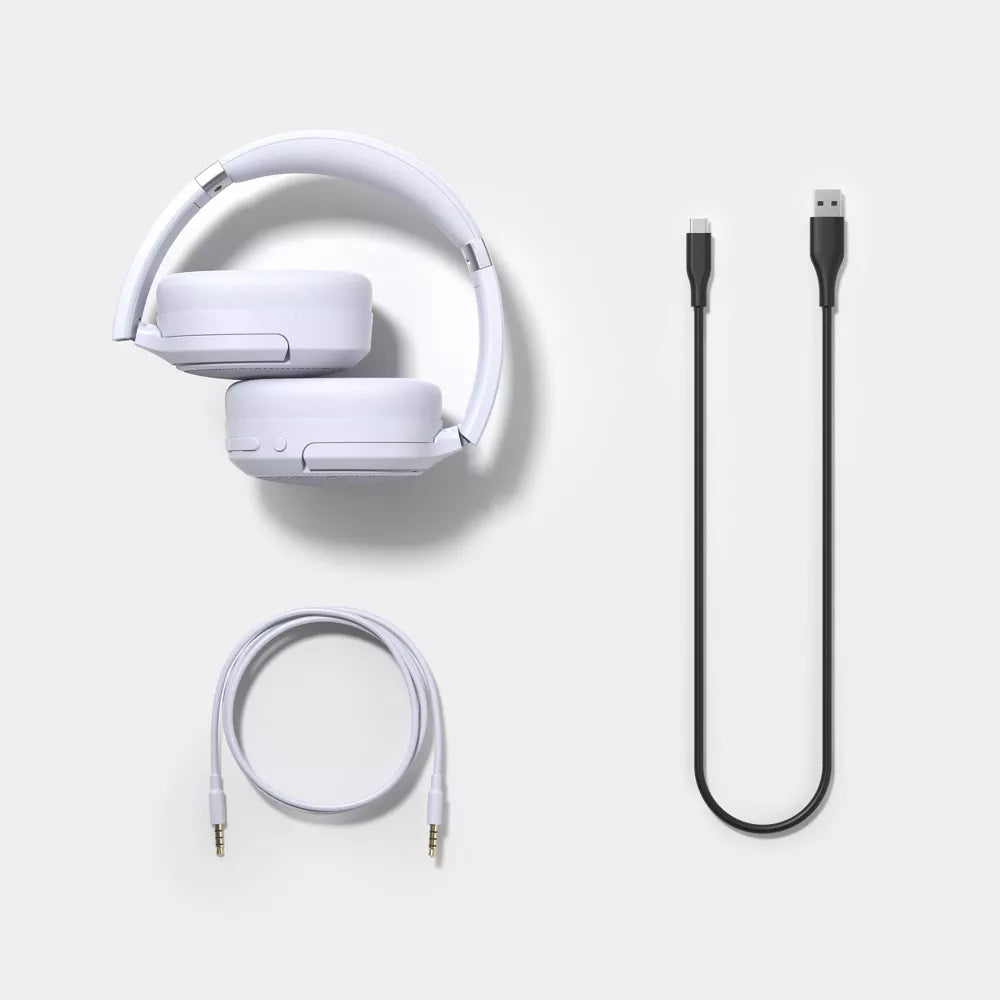 Wireless Over-Ear Headphones with Active Noise Cancellation