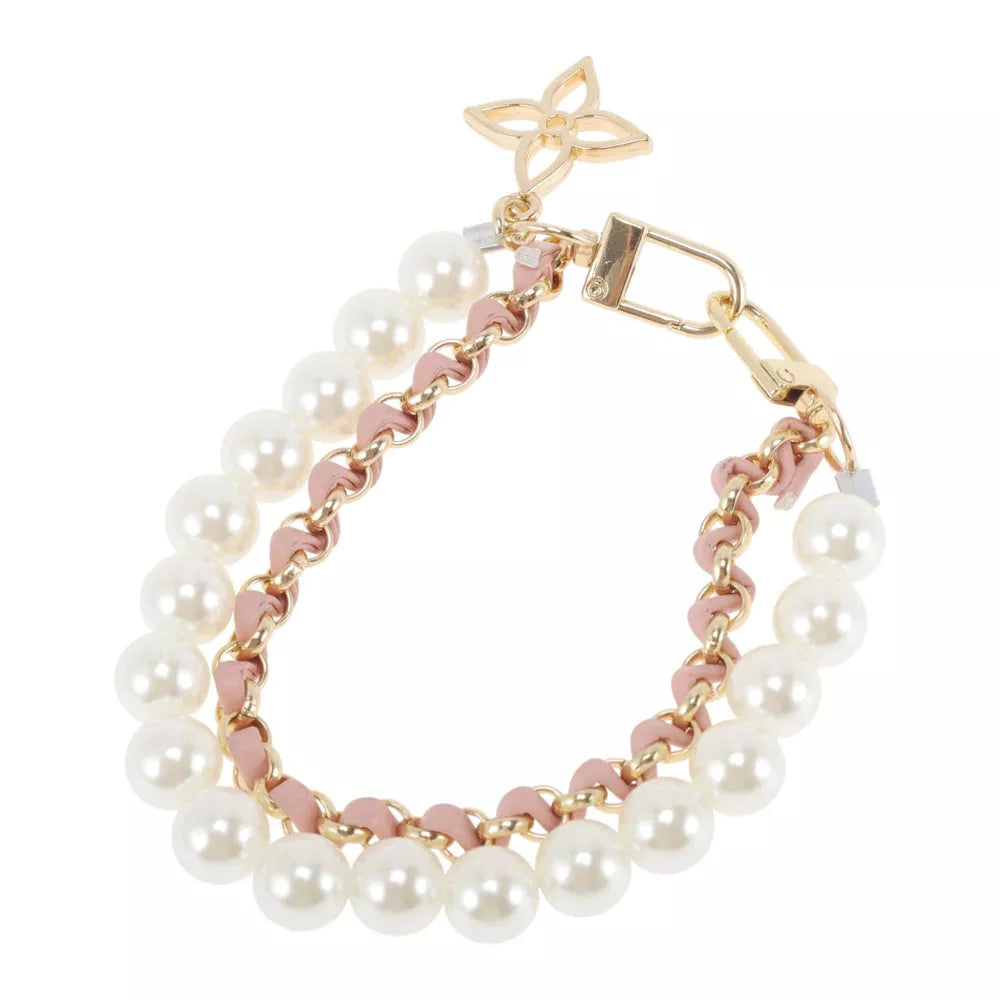Pearl Chain Wrist Phone Strap