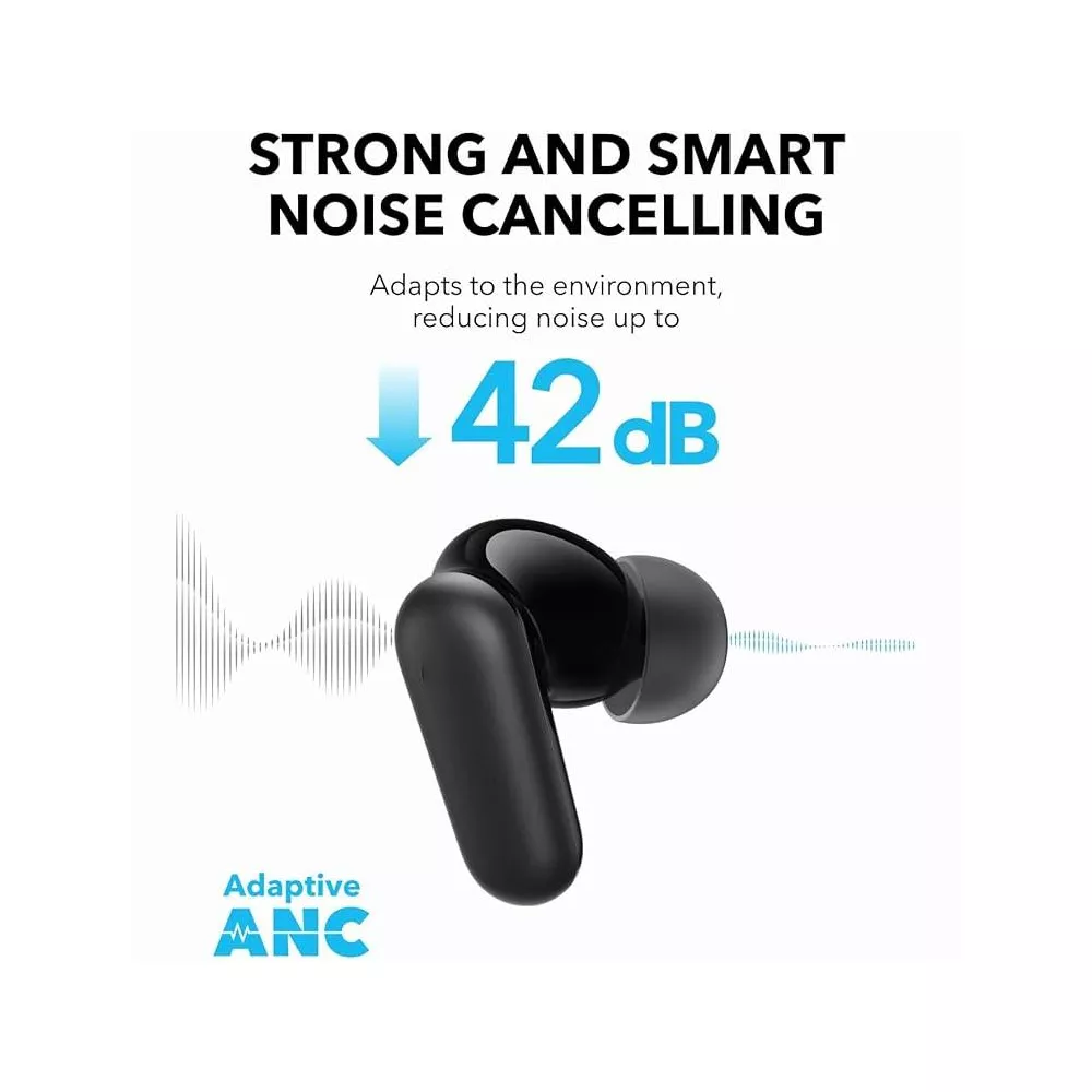 True Wireless Active Noise Cancelling In-ear Earbuds