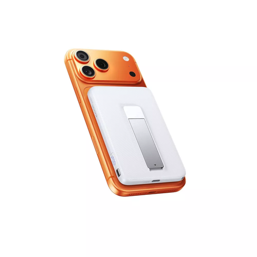 5000mAh Qi2 Magnetic Wireless Power Bank With Foldable Stand